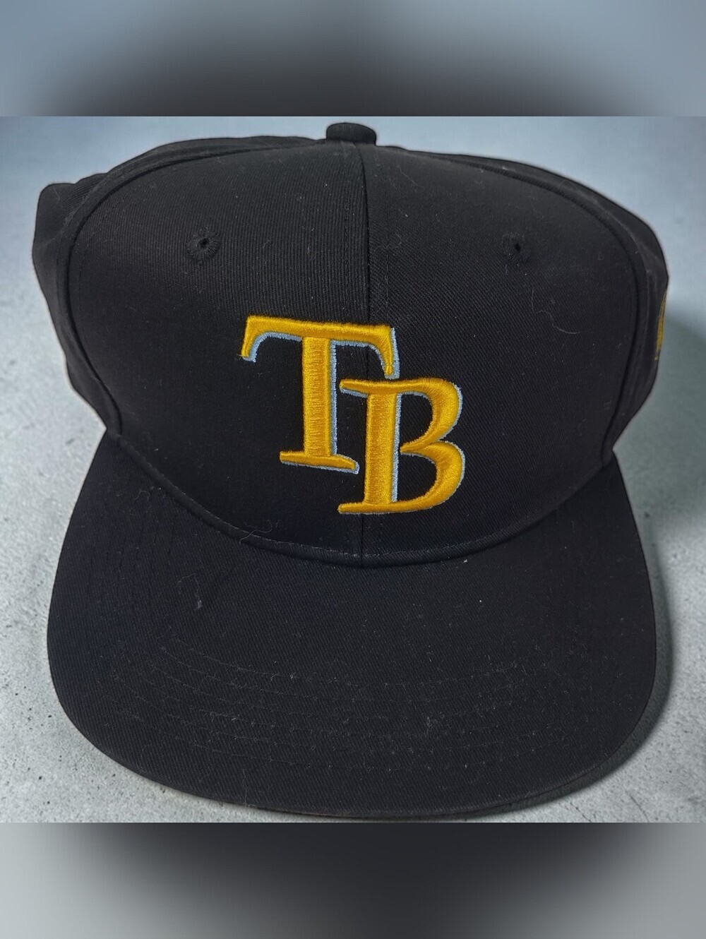 Tampa Bay Rays Embroidered Black Legacy Game Zulu Painter Collab New Mlb Hat